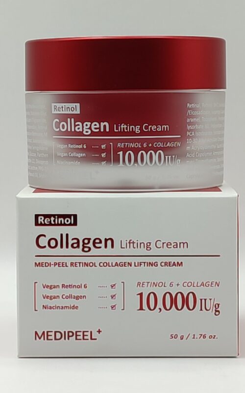 Двойной лифтинг-крем с ретинолом и коллагеном medi-peel retinol collagen lifting cream. 50мл