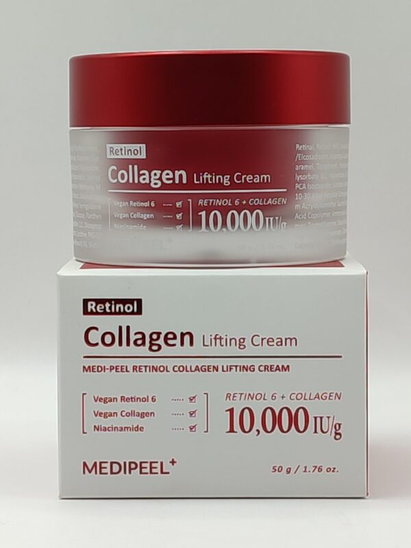 Двойной лифтинг-крем с ретинолом и коллагеном medi-peel retinol collagen lifting cream. 50мл