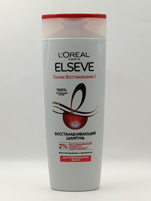 Шампунь для волос l'oreal elseve полное восстановление 5. 400мл