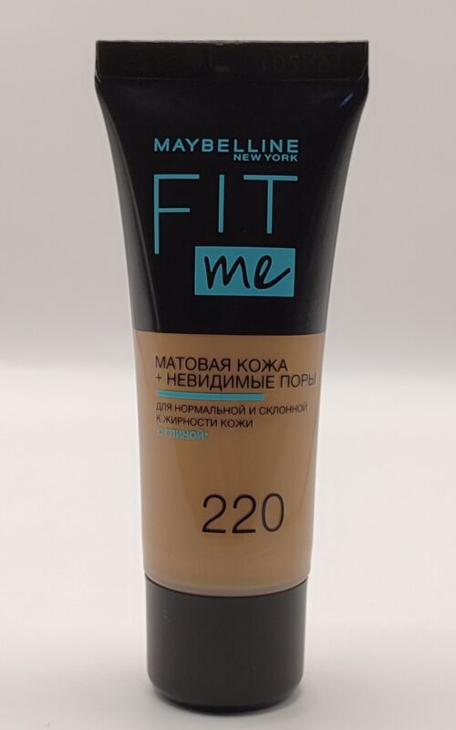 Тональный крем maybelline fit me оттенок 220