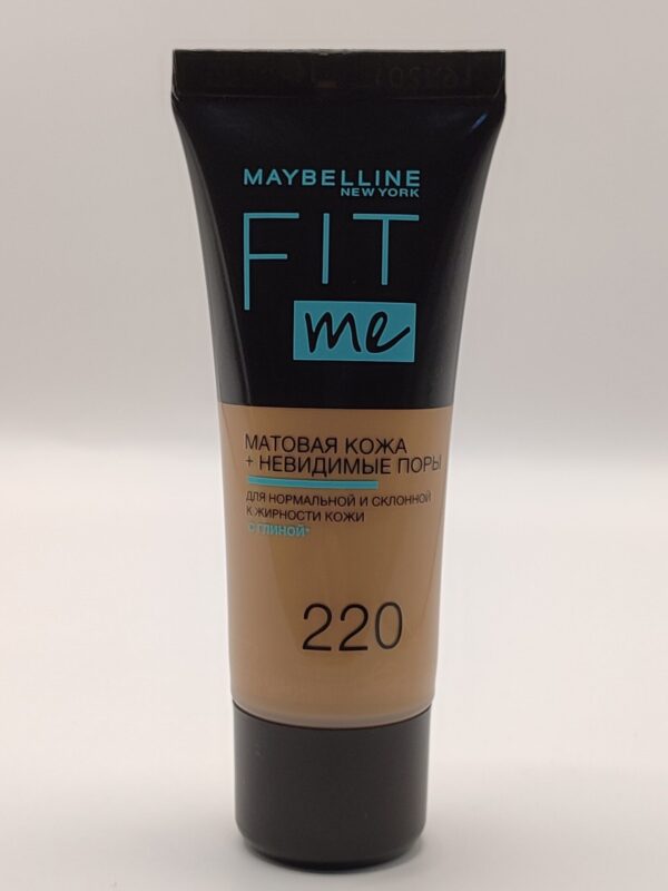 Тональный крем maybelline fit me оттенок 220