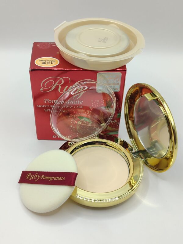 Пудра для лица с запаской ruby pomegranate two way cake #13