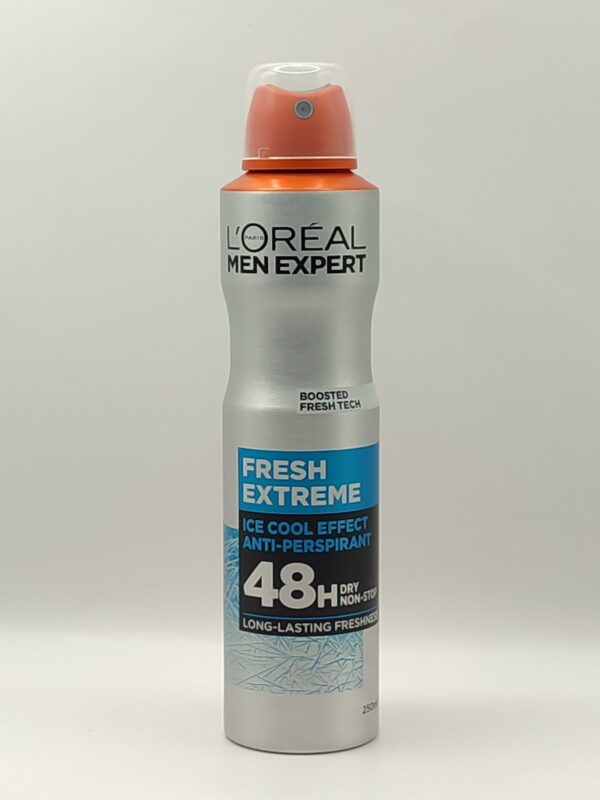 Мужской дезодорант антиперспирант l'oreal men expert fresh extreme 48h anti-perspirant deodorant 250m