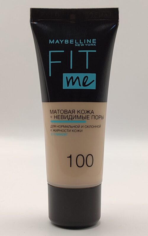 Тональный крем maybelline fit me оттенок 100