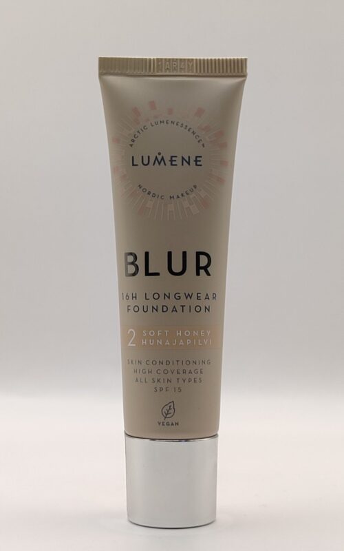 Стойкая тональная основа lumene blur spf 15 № 2 soft honey 30 мл