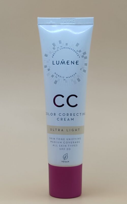 Cc-крем для лица lumene color correcting cream абсолютное совершенство spf20 (30 мл) — ultra light фарфоровый