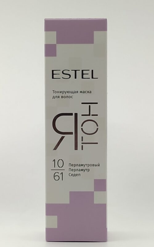 Тонирующая маска для волос estel я тон 10/61 перламутровый. 60 мл