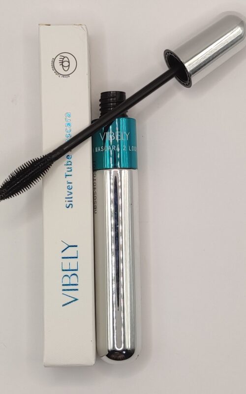 Тушь для ресниц vibely lash volumizer 4d fibre waterproof mascara 2 in 1