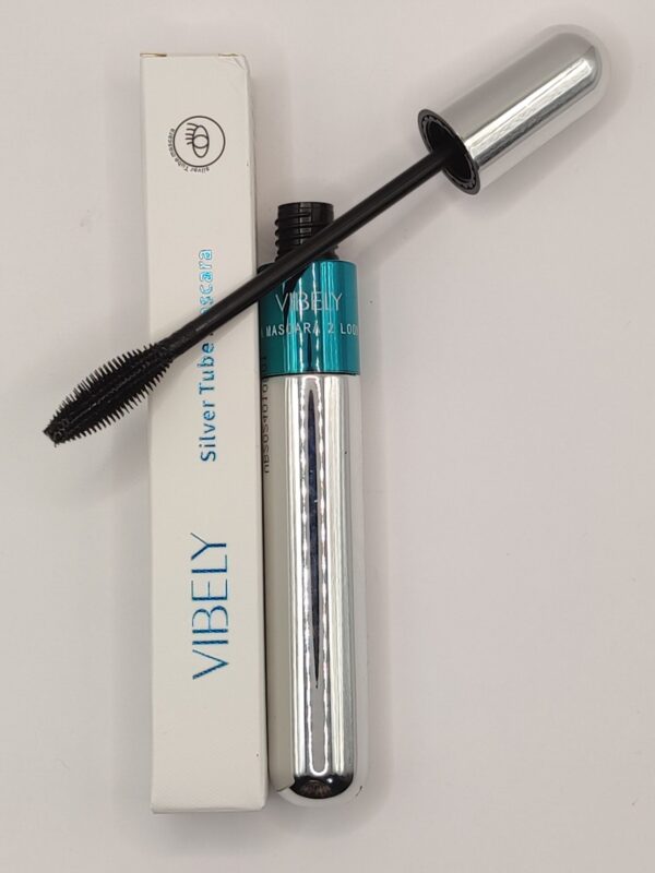 Тушь для ресниц vibely lash volumizer 4d fibre waterproof mascara 2 in 1