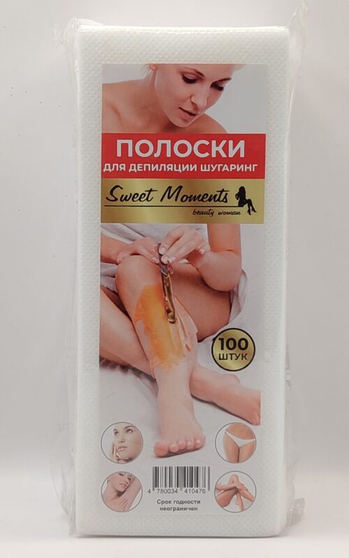 Полоски для шугаринга sweet moments 100шт