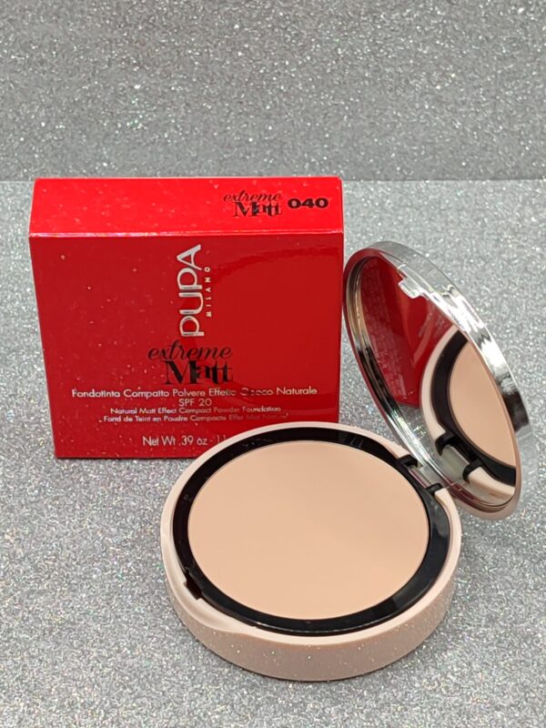 Пудра pupa extreme matt compact powder №040
