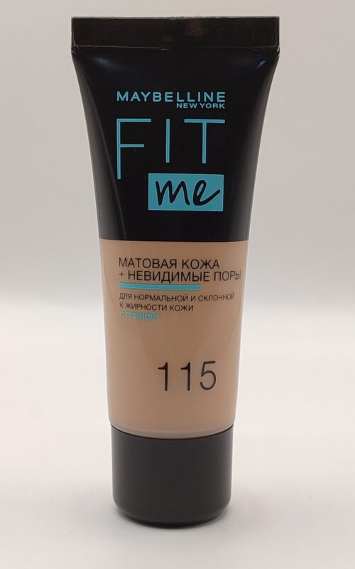 Тональный крем maybelline fit me оттенок 115