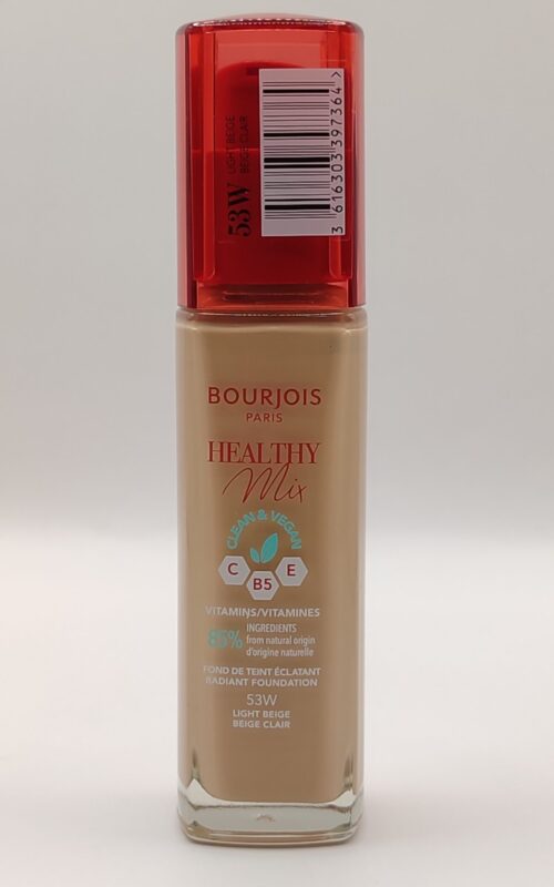 Тональный крем витаминизированный bourgois healthy mix №53w light beige