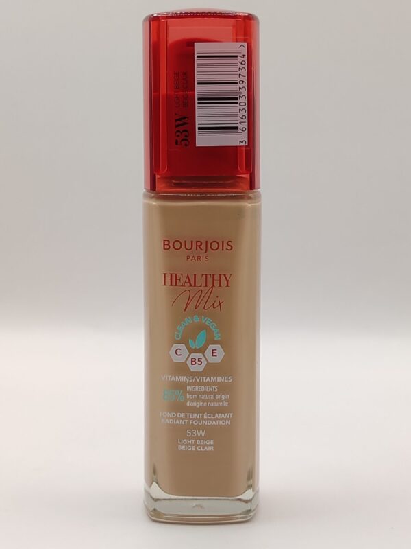Тональный крем витаминизированный bourgois healthy mix №53w light beige