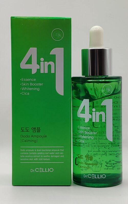 Сыворотка для лица с экстрактом центеллы азиатской dr.cellio dr.g50 4in1 dodo ampoule cica. 50мл