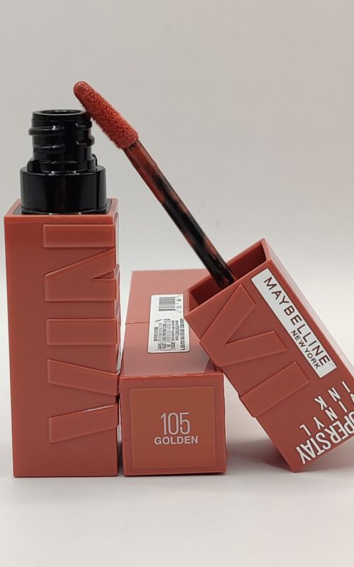 ЖИДКАЯ ГЛЯНЦЕВАЯ ПОМАДА SUPER STAY VINYL INK 105