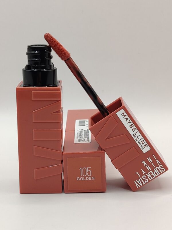 ЖИДКАЯ ГЛЯНЦЕВАЯ ПОМАДА SUPER STAY VINYL INK 105