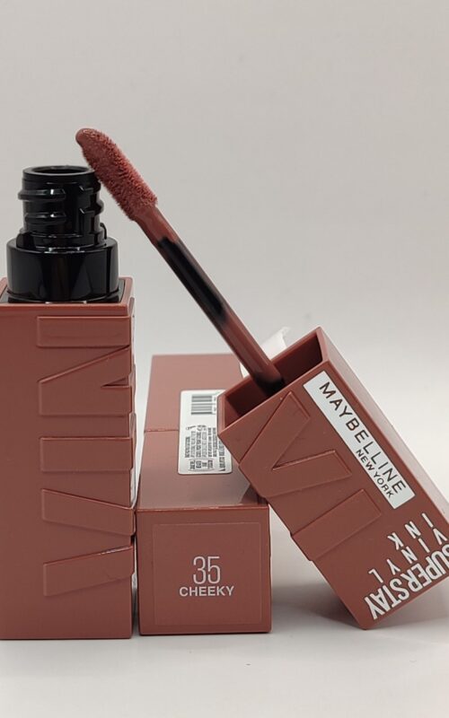 ЖИДКАЯ ГЛЯНЦЕВАЯ ПОМАДА SUPER STAY VINYL INK 35