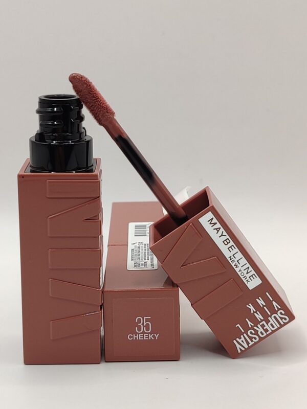 ЖИДКАЯ ГЛЯНЦЕВАЯ ПОМАДА SUPER STAY VINYL INK 35