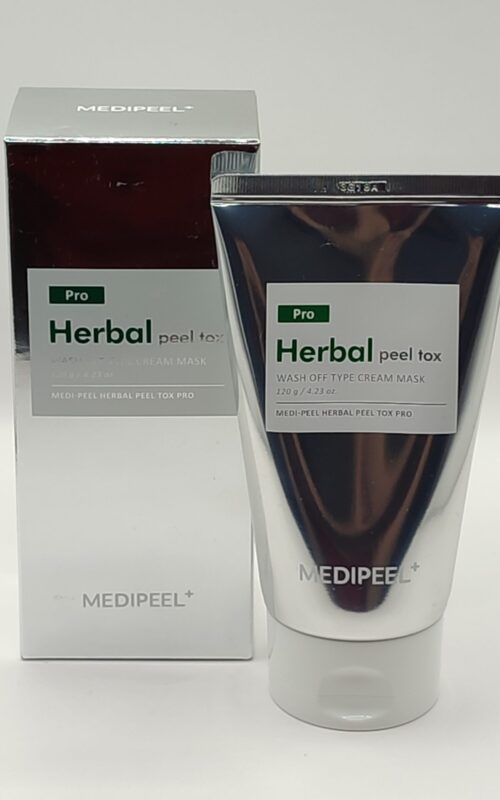 Очищающая пилинг-маска для лица medi-peel herbal peel tox pro. 120мл
