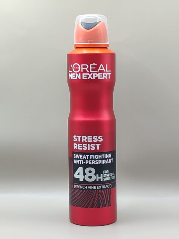 Мужской дезодорант антиперспирант l'oreal men expert stress resist anti-perspirant deodorant 250ml