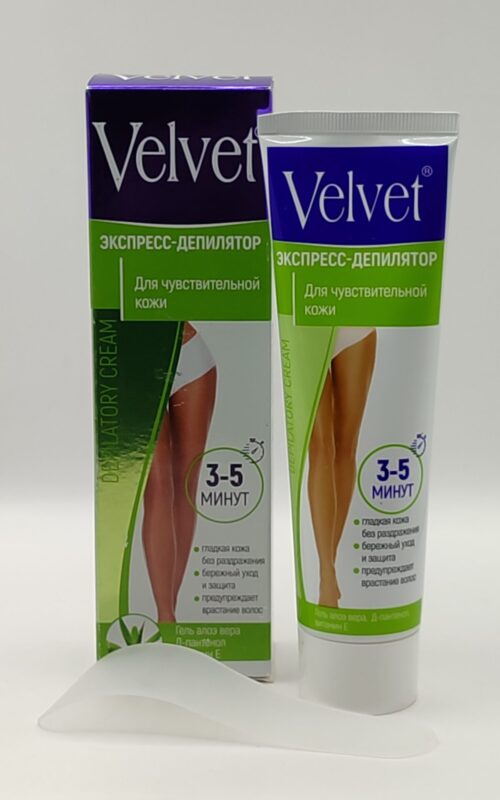Экспресс-депилятор velvet для чувствительной кожи 100 мл