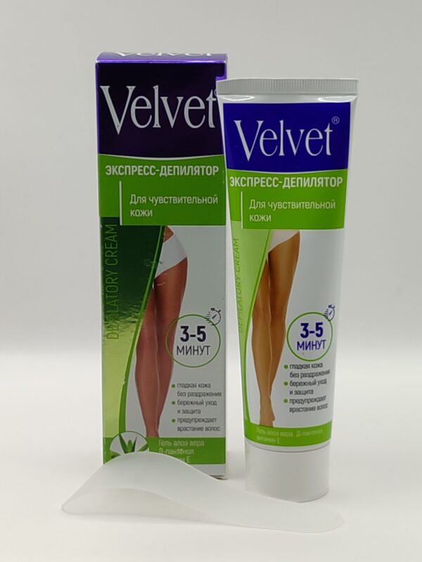 Экспресс-депилятор velvet для чувствительной кожи 100 мл