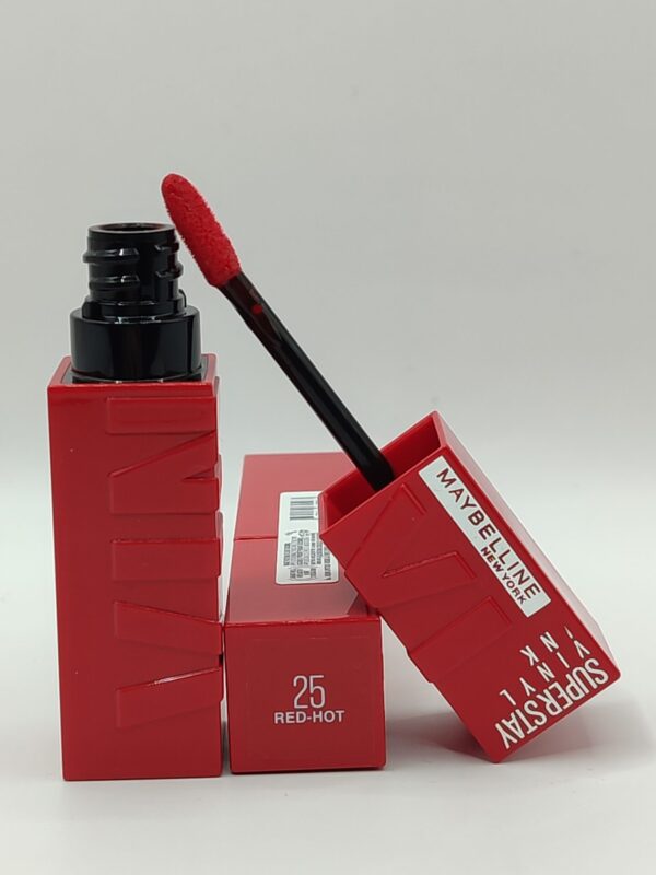 Помада maybelline super stay vinyl ink 25