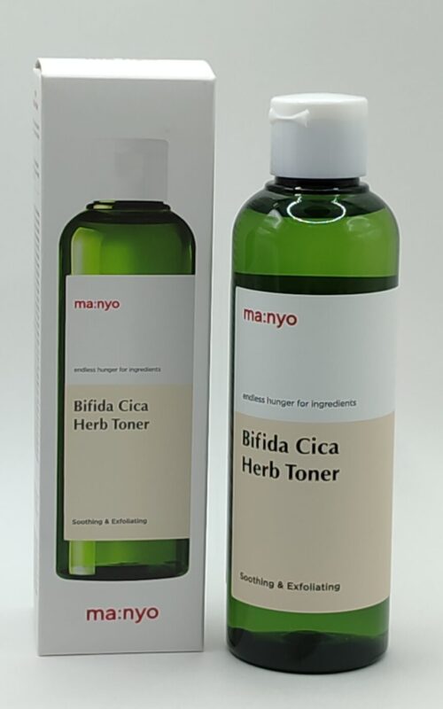 Тонер успокаивающий с центеллой и бифидобактериями manyo bifida cica herb toner. 210мл