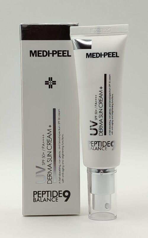 Солнцезащитный крем medi-peel peptide 9 balance uv. 50мл