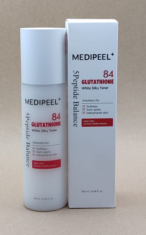 Осветляющий тонер для лица с глутатионом medi-peel bio-intense glutathione 84% white toner 180 мл