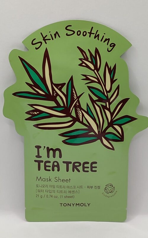 Тканевая маска для лица tony moly i’m real tea tree mask sheet
