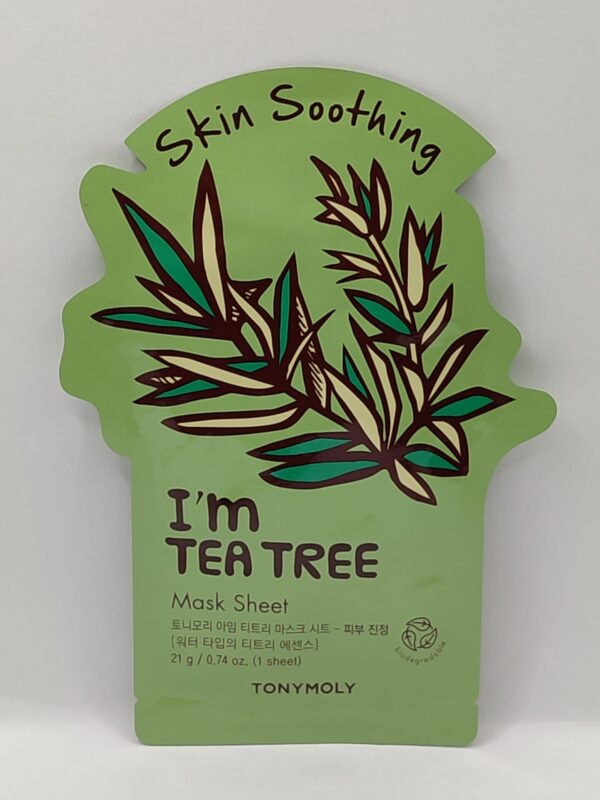 Тканевая маска для лица tony moly i'm real tea tree mask sheet