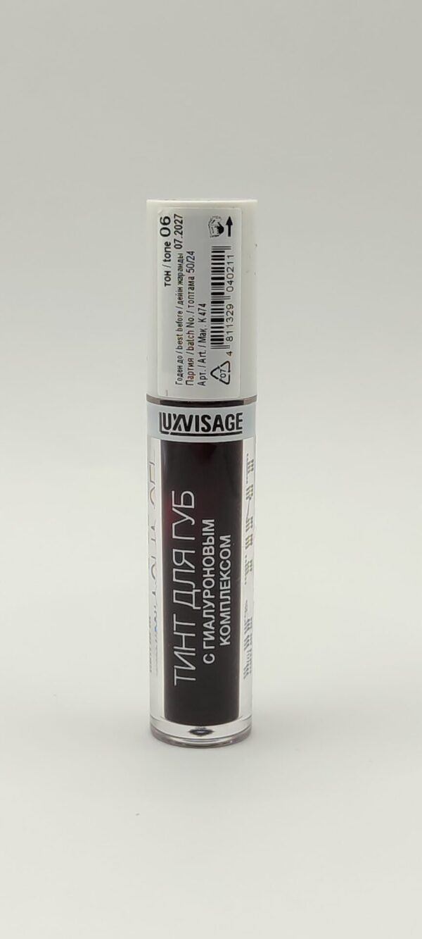 Тинт для губ luxvisage lip tint aqua gel, 3.5 гр, 06