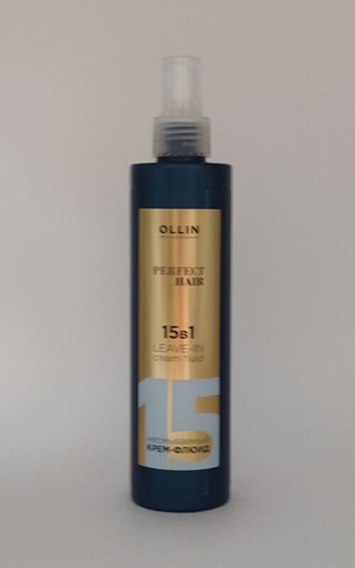 Крем-флюид для волос ollin perfect hair leave-in 15 в 1 cream fluid. 250мл
