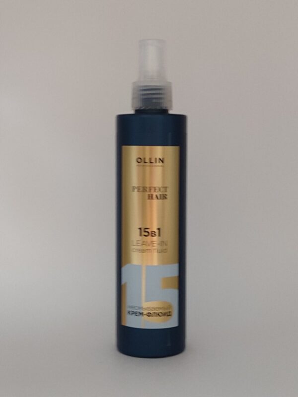Крем-флюид для волос ollin perfect hair leave-in 15 в 1 cream fluid. 250мл