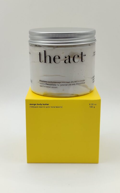 Твердое масло для тела the act манго 180g