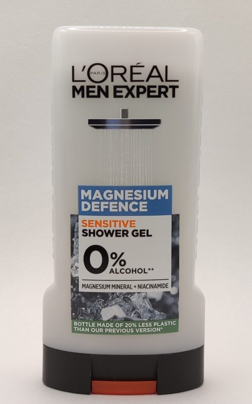 Гель для душа l’oreal men expert magnesium defence для чувствительной кожи 300 мл