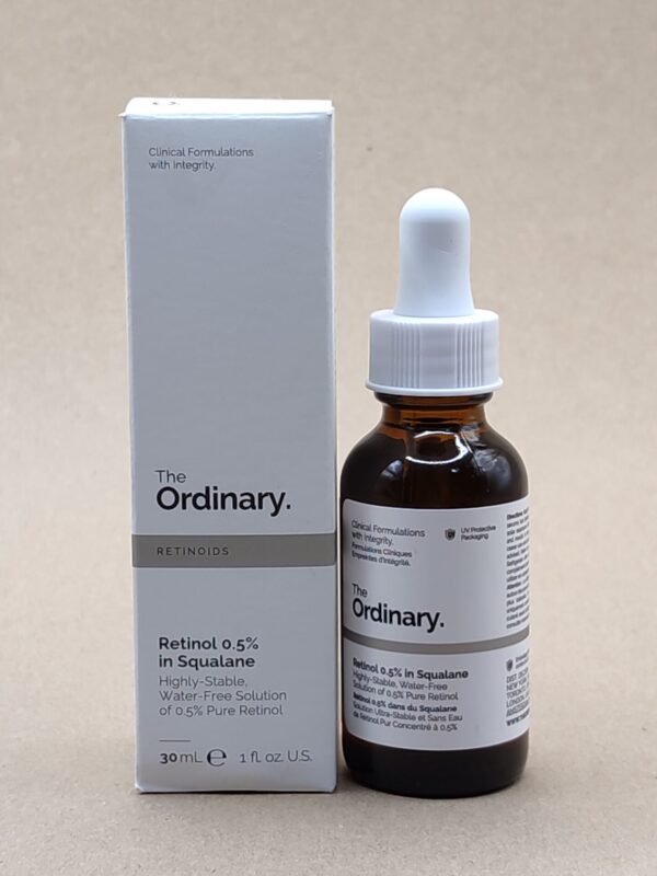 Сыворотка для лица с ретинолом The Ordinary Retinol 0.5% in Squalane. 30 мл