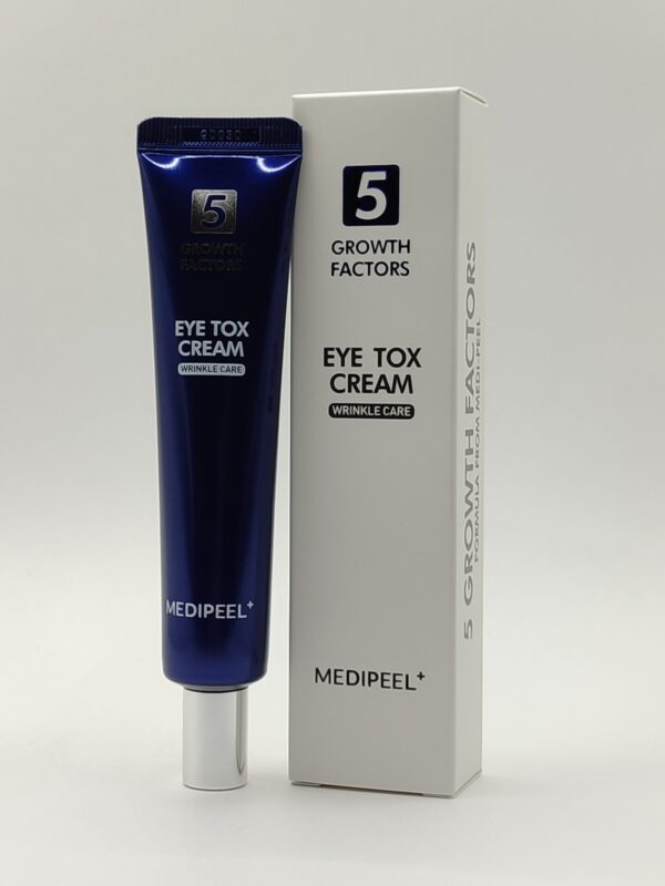 Омолаживающий крем для век с пептидным комплексом medi-peel 5 growth factors eye tox cream. 40мл