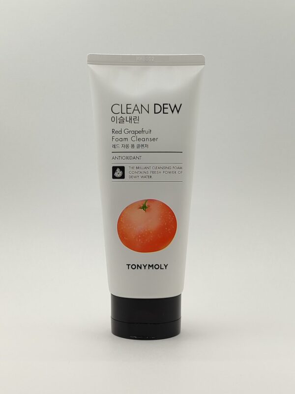 Очищающая пенка для жирной кожи лица <tonymoly> clean dew red grapefruit foam cleanser. 180 мл