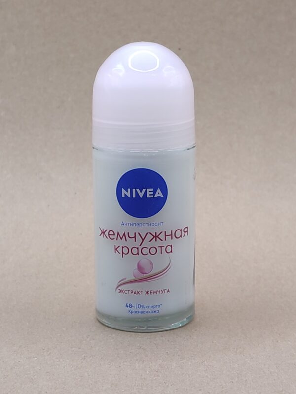 Дезодорант-антиперспирант nivea жемчужная красота шариковый с экстрактом жемчуга 50 мл