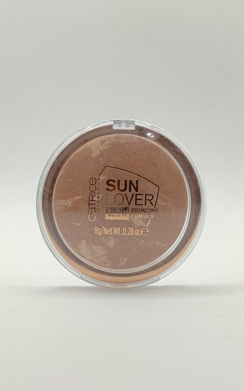 Пудра catrice с эффектом загара бронзирующая sun lover glow 10 sun kissed bronze