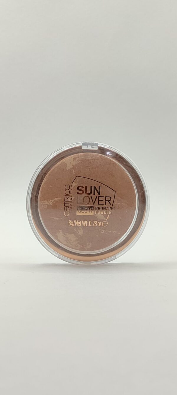 Пудра catrice с эффектом загара бронзирующая sun lover glow 10 sun kissed bronze