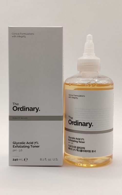 Пилинг-тонер с 7% гликолевой кислоты. the ordinary glycolic acid 7% exfoliating toner