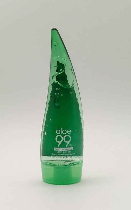 Увлажняющий гель для лица и тела универсальный holika holika aloe 99% soothing gel. 55мл