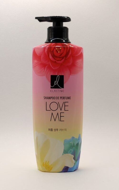 Парфюмированный шампунь для волос lg elastine love me. 600 мл