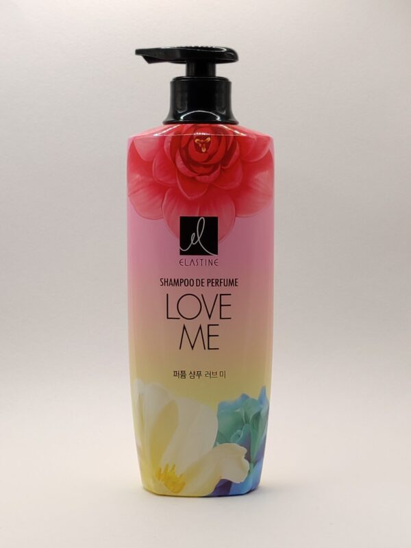 Парфюмированный шампунь для волос lg elastine love me. 600 мл