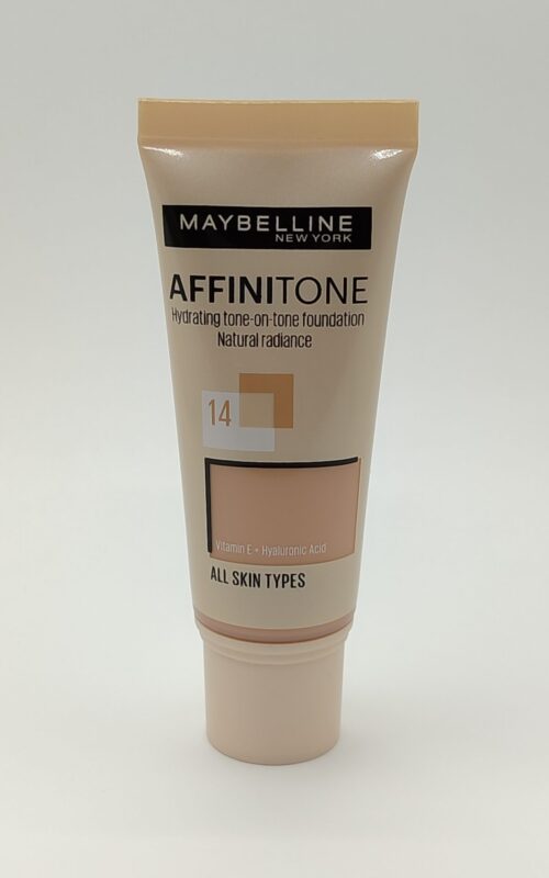 Тональный крем maybelline new york affinitone совершенный тон №14 кремово-бежевый 30 мл