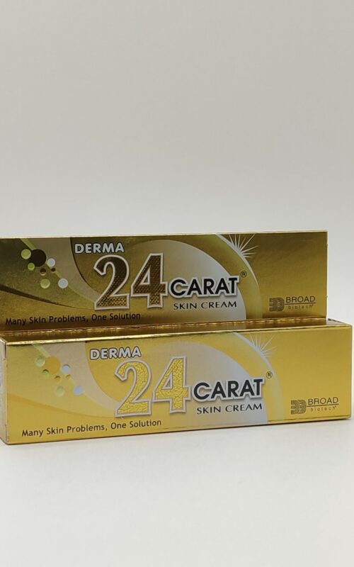 Лечебный универсальный крем для лица и тела derma 24 carat skin cream. 24 гр